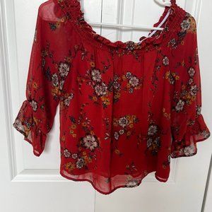Off-the-Shoulder blouse, small